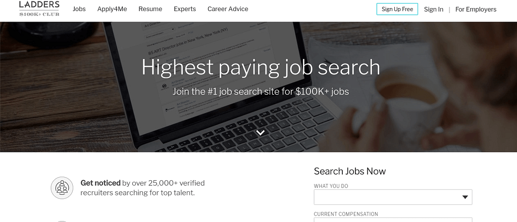 theladders job search