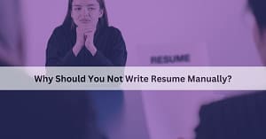Write Resume Manually