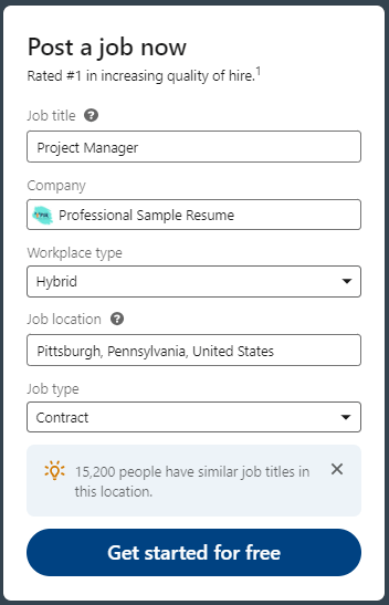 Linkedin-Job-Posting-Free