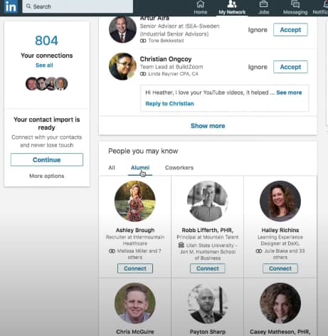 LinkedIn Connection